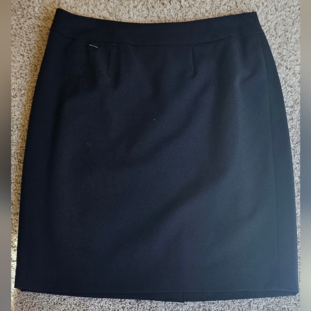 Calvin Klein Classic Black Pencil Skirt